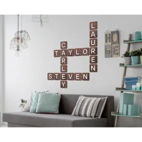 3D Scrabble Wall Tiles