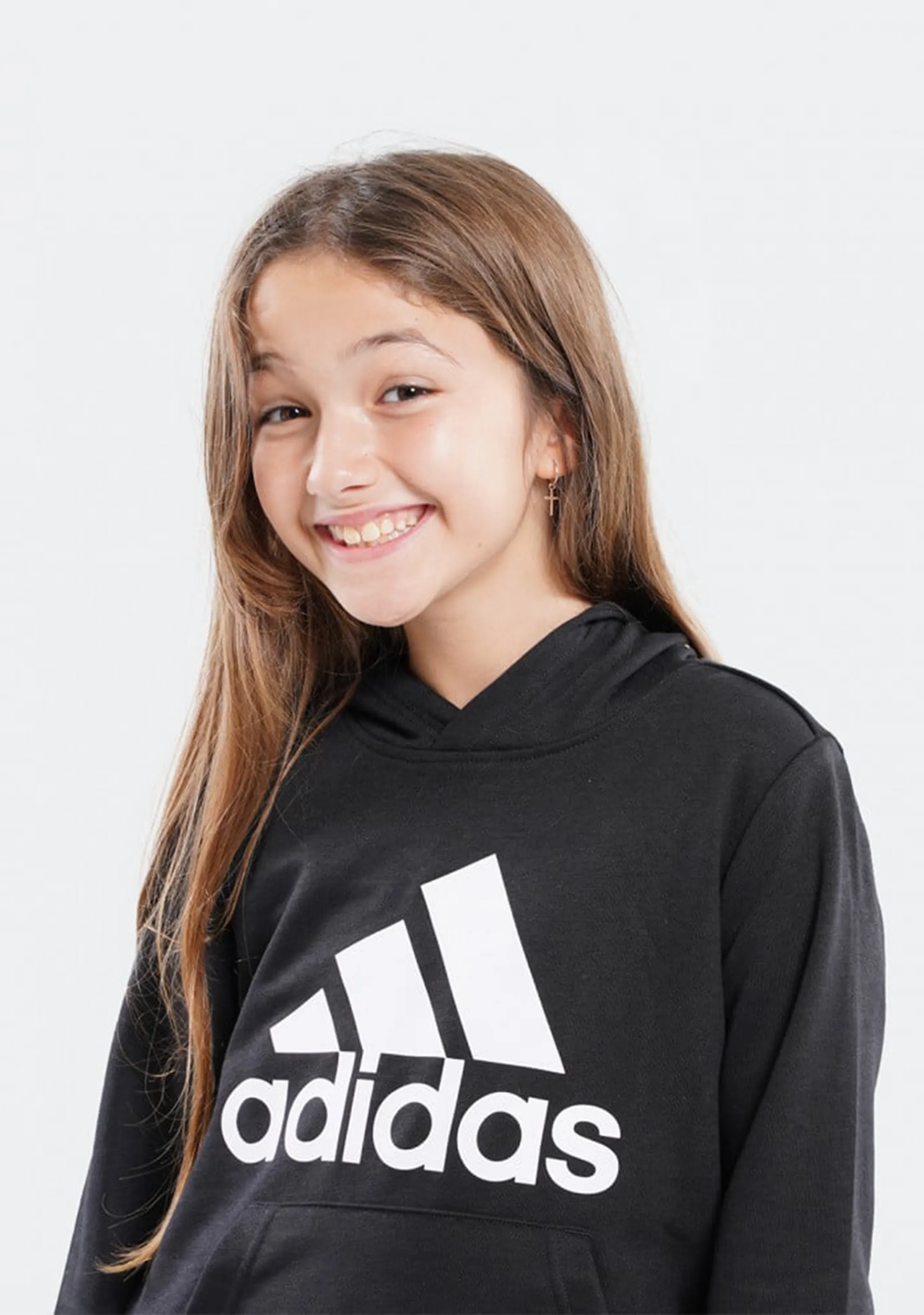 Adidas Junior Essentials Logo Hoodie <br> GN4027