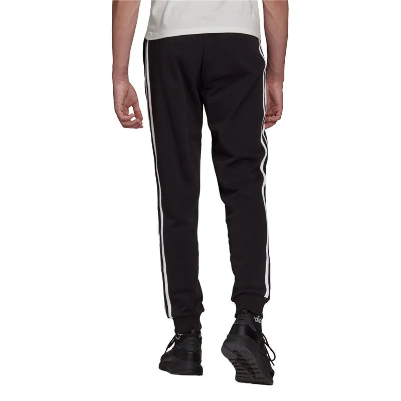 adidas Manchester United FC 2021/22 Official 3 Stripe Sweat Pants - Adult - Black