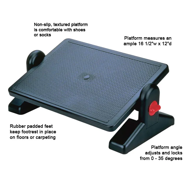 Adjustable Angle Footrest