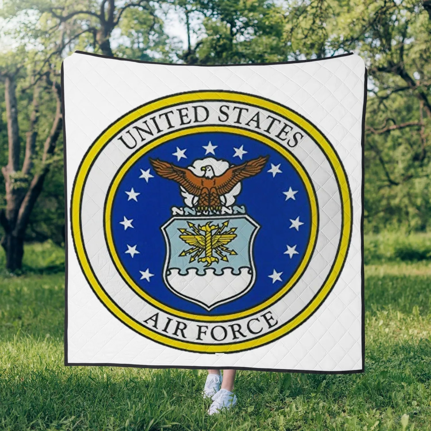 Air Force Polyester Quilt