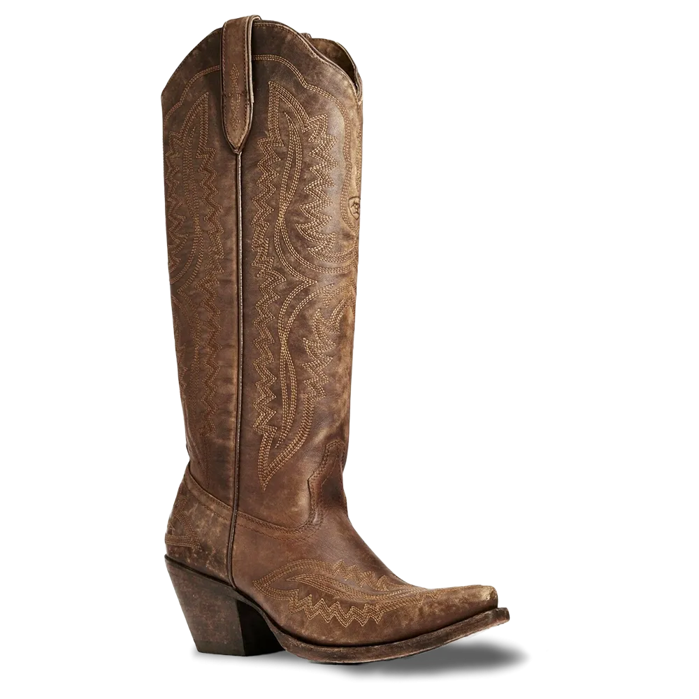 Ariat Ladies Casanova Naturally Distressed Western Boots 10034002