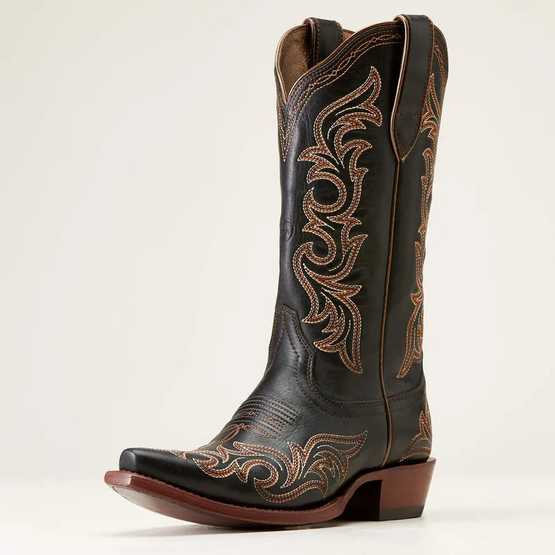 Ariat Women's Hazen Western Boot in Ancient Black