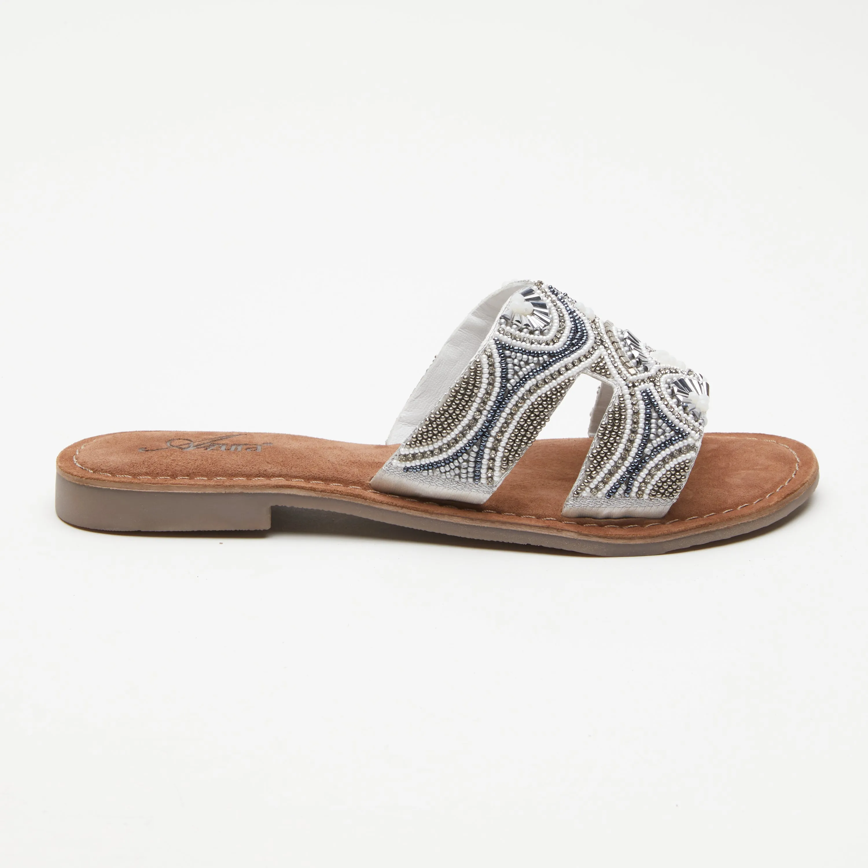 AZURA GEORGYS SLIDE SANDALS