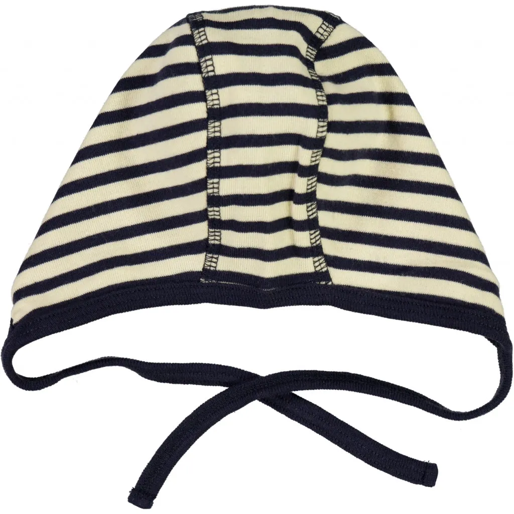 Baby Rib Cap - deep wave stripe