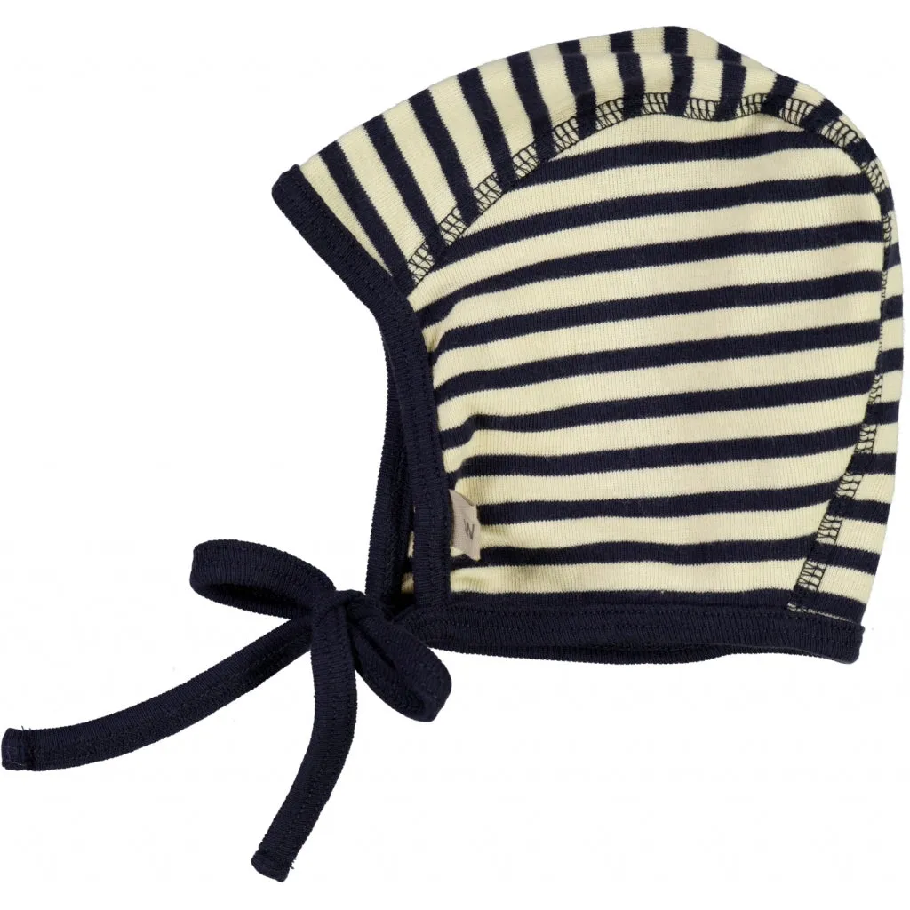 Baby Rib Cap - deep wave stripe