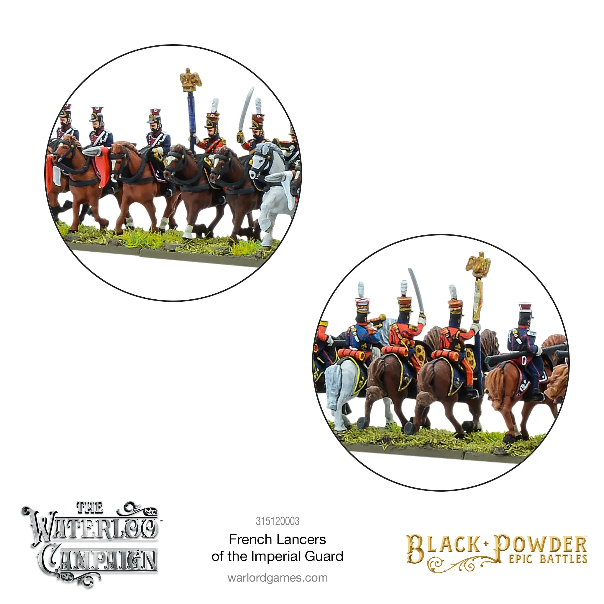 Black Powder Epic Battles: Waterloo - French Lancers of the Imperial Guard