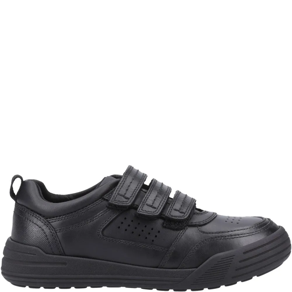 Black Scott Junior School Shoes