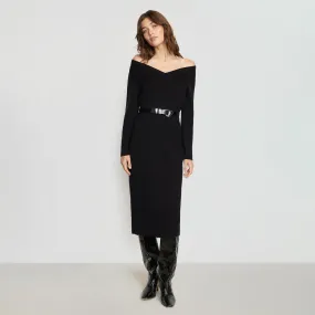 Brea Off-Shoulder Sweater Dress