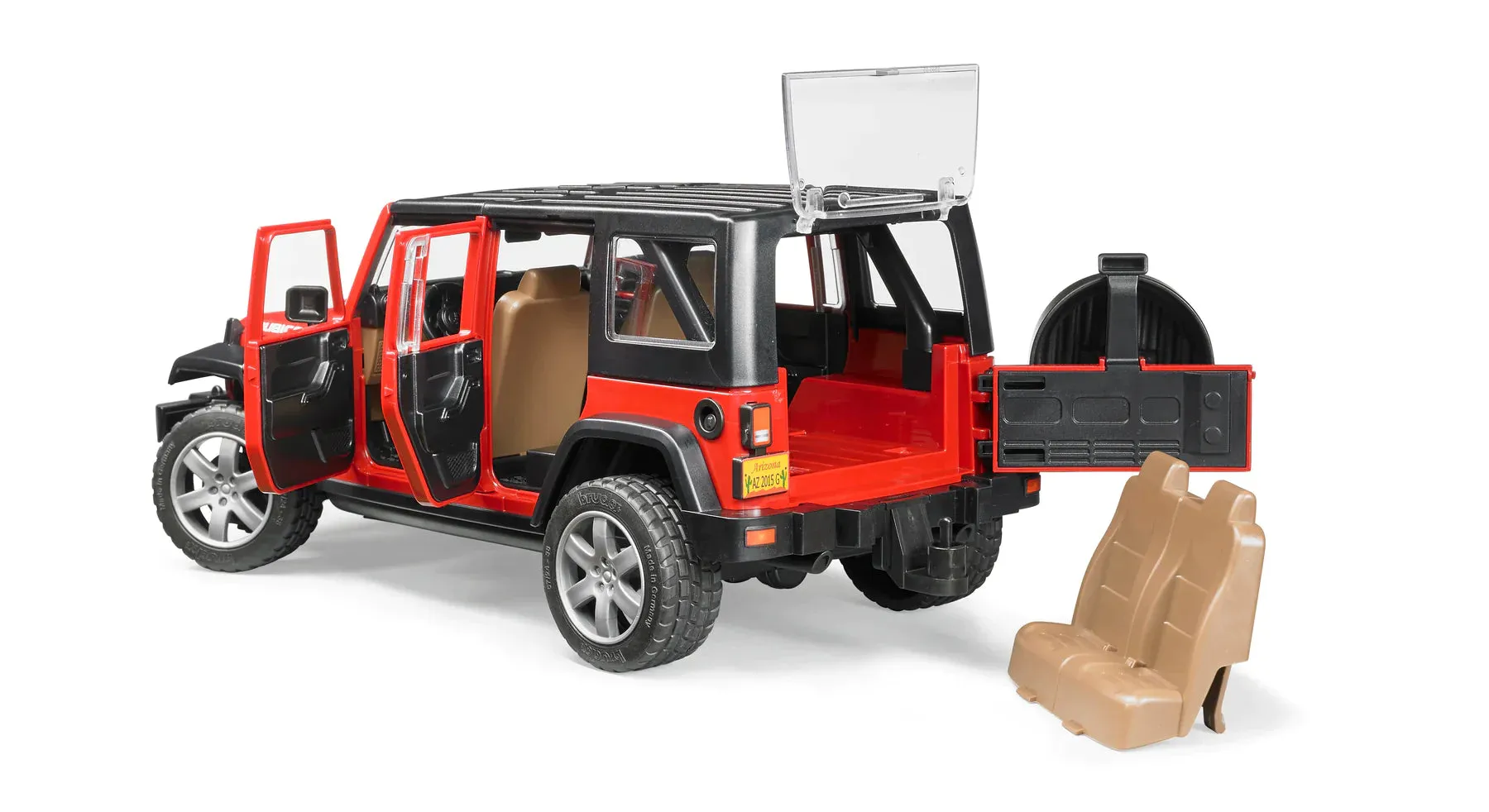 Bruder 02525 Jeep Wrangler Unlimited Rubicon