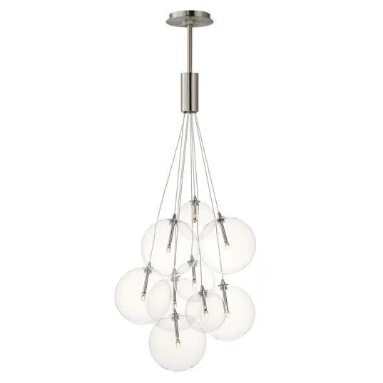 BURST 9-LIGHT LED PENDANT