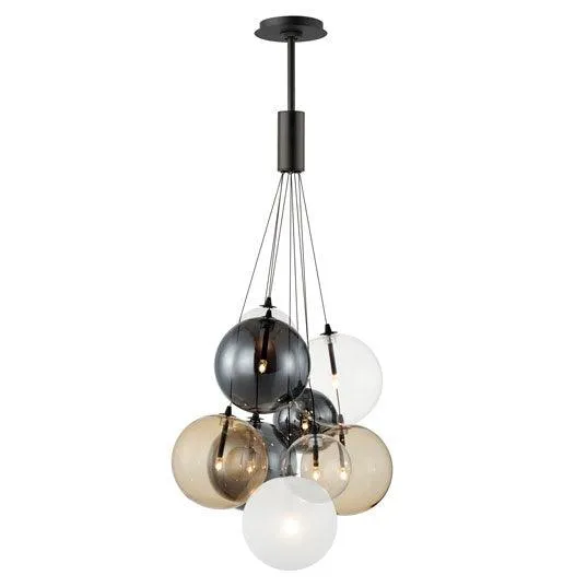 BURST 9-LIGHT LED PENDANT