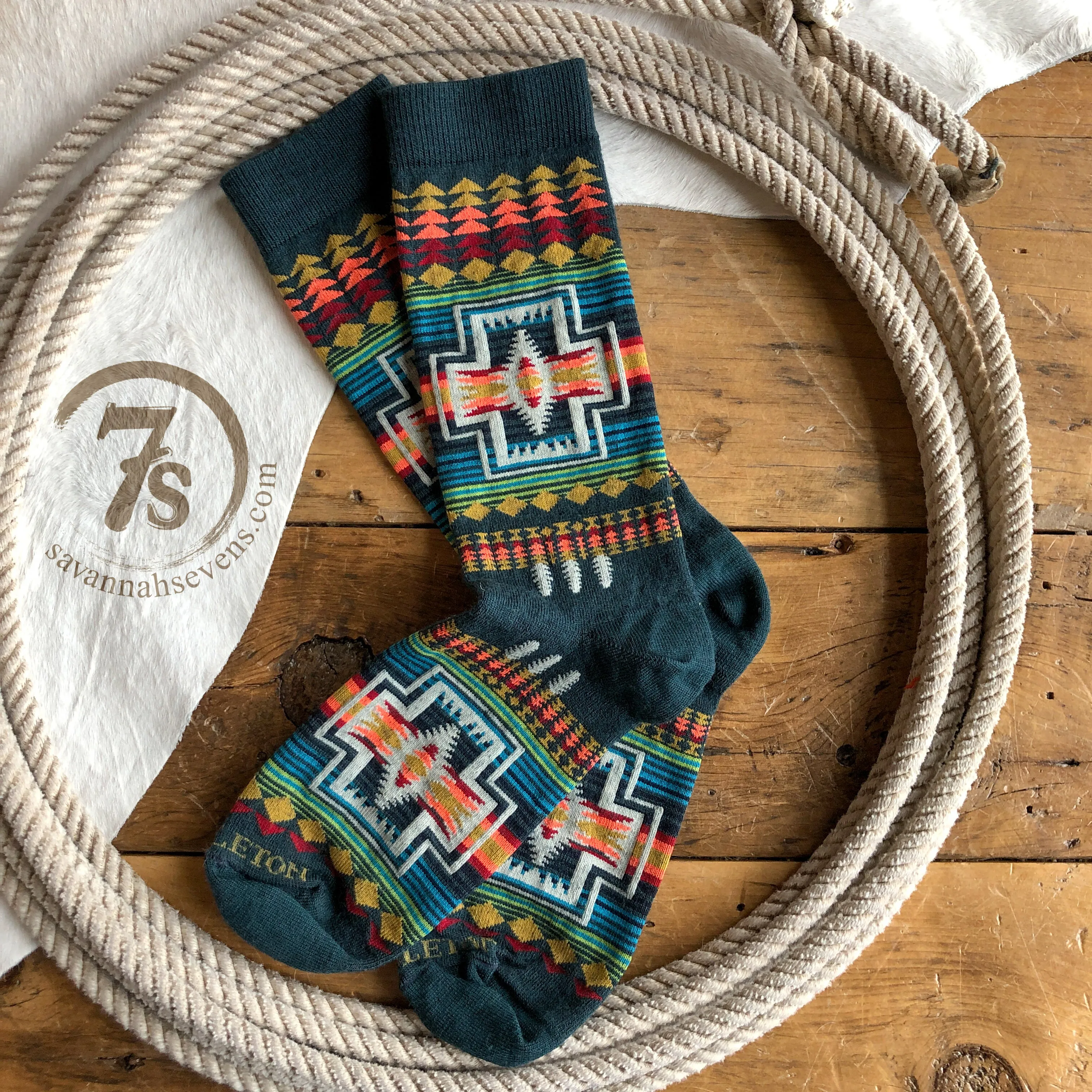 Century Harding Pendleton Crew Sock