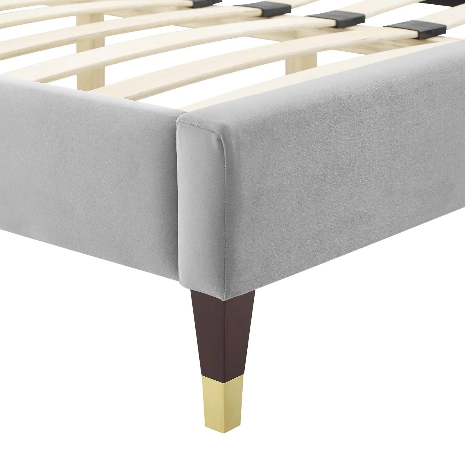 Clara Performance Velvet Platform Bed by Modway