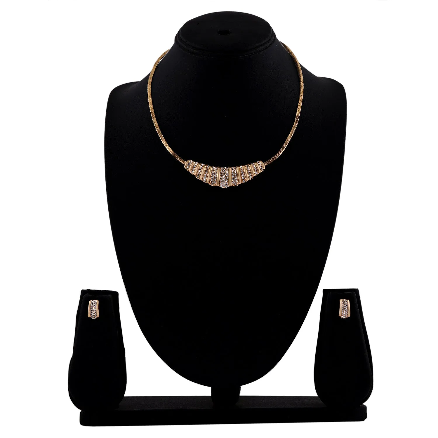 Contemporary AD Diamonds Necklace Set