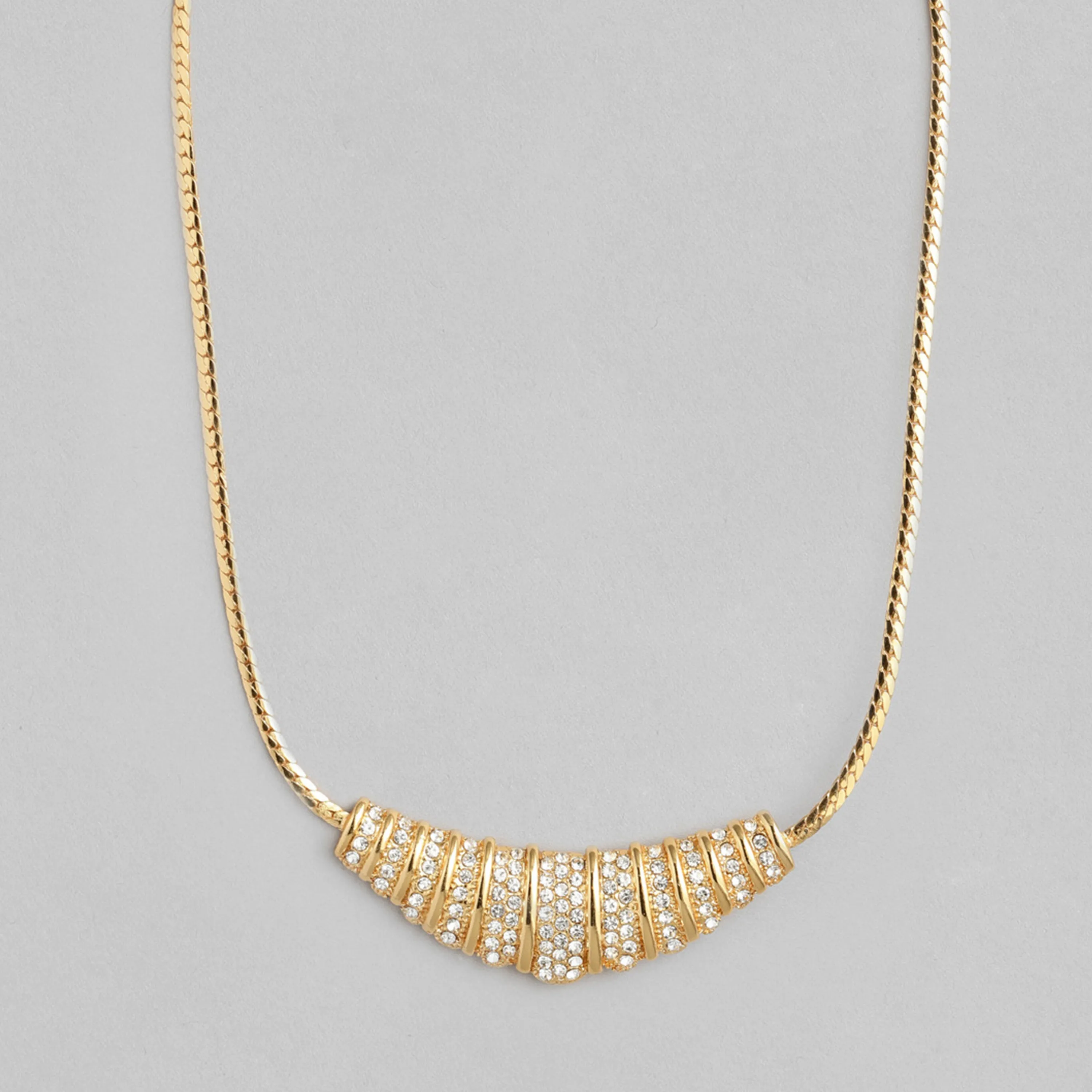 Contemporary AD Diamonds Necklace Set