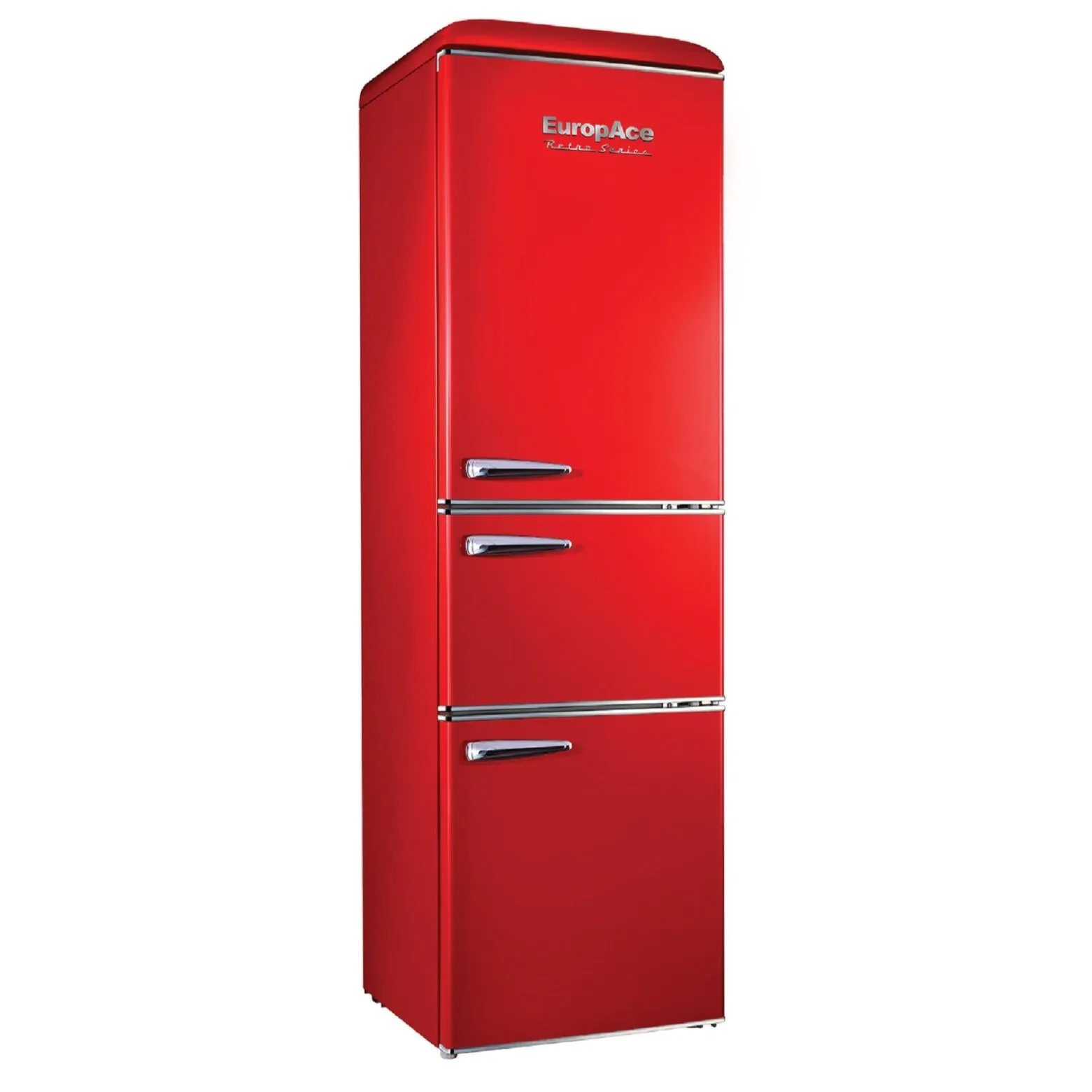 ER7256W 248L RETRO 3-DOOR FRIDGE