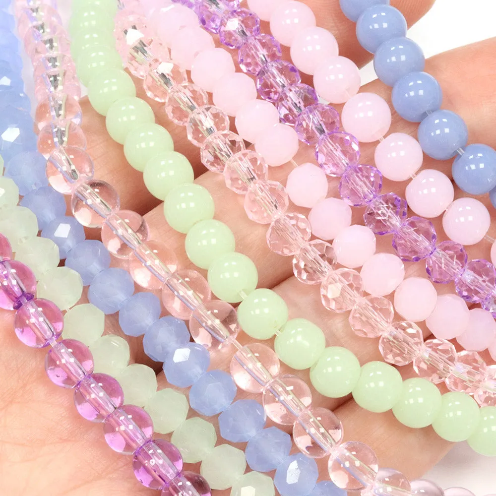 Glass Bead Bundle Spring Mix - 10 Strands