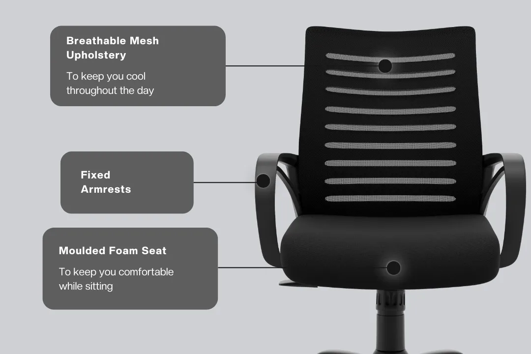 Green Soul Renewed Atom Basic Chair