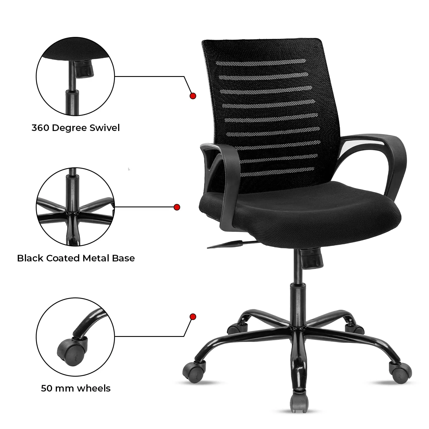 Green Soul Renewed Atom Basic Chair