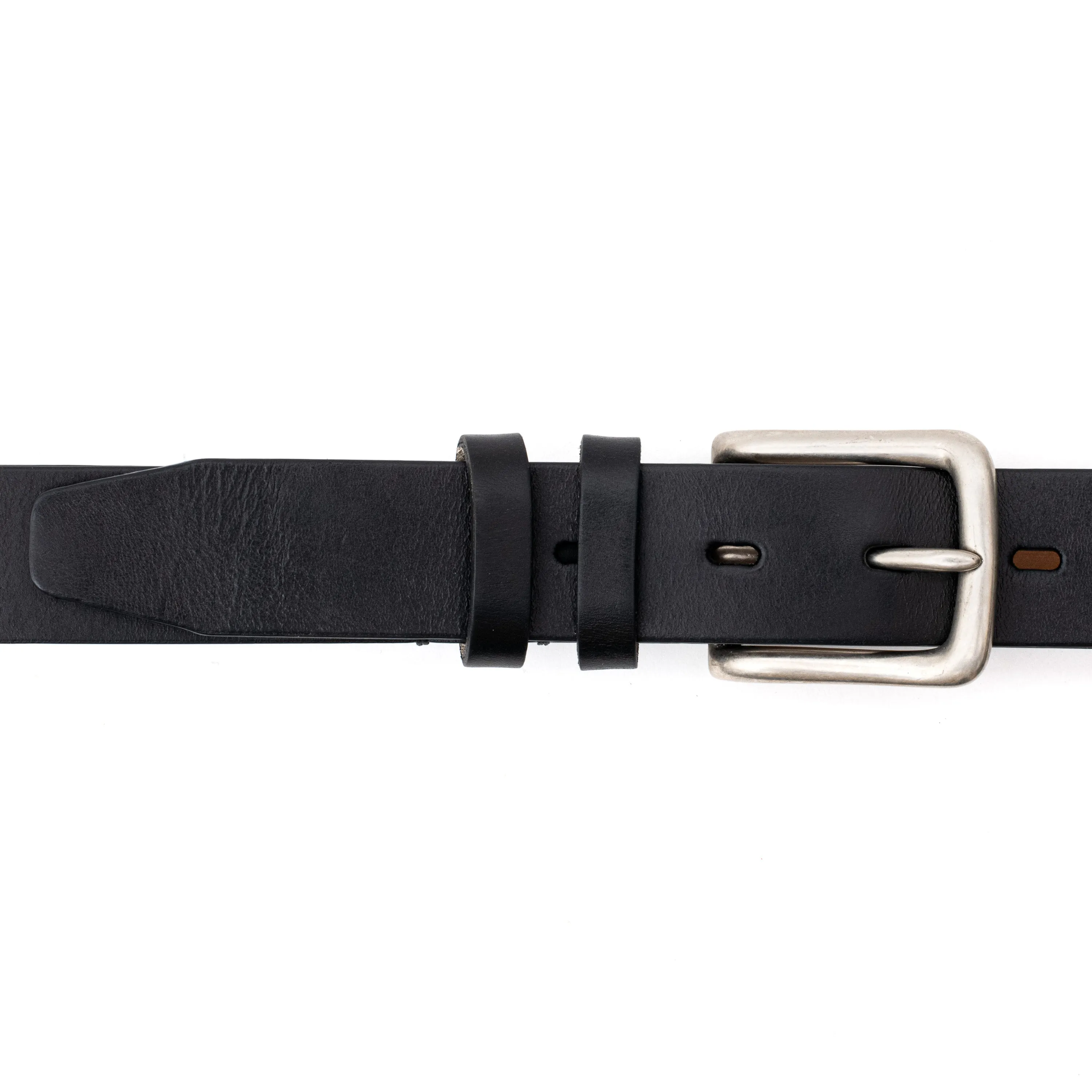 Horween Black Chromexcel Leather Belt