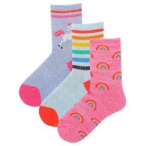 Hotsox 3 Pack - Rainbow Unicorn