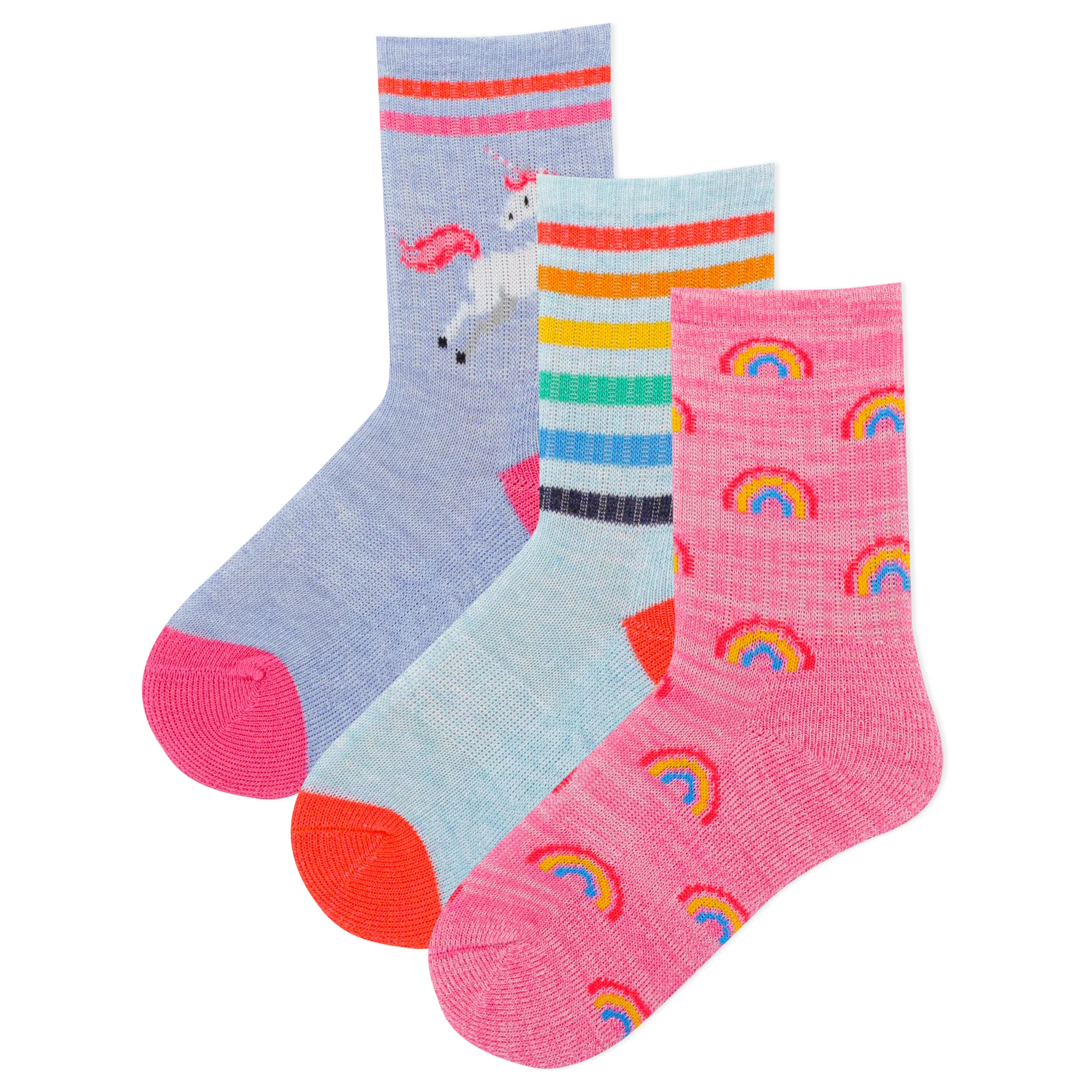 Hotsox 3 Pack - Rainbow Unicorn