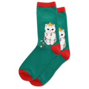 Hotsox - Fuzzy Christmas Cat