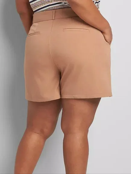 Lane Bryant Size 18 Tan Shorts NWT