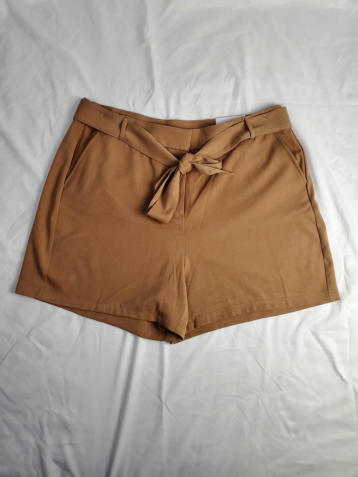 Lane Bryant Size 18 Tan Shorts NWT