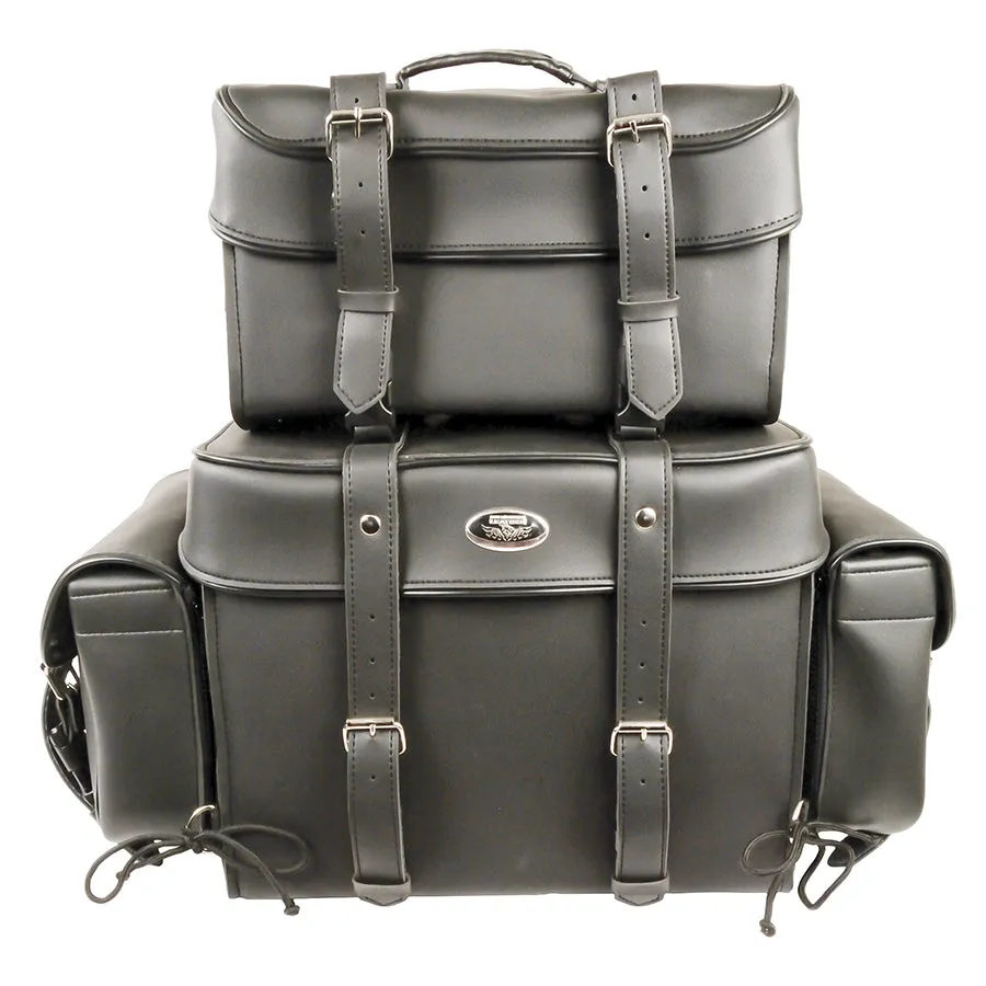 Large Four Piece PVC Touring Pack w/ Barrel Bag