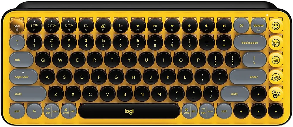 Logitech POP Keys Wireless Mechanical Keyboard With Customizable Emoji Keys