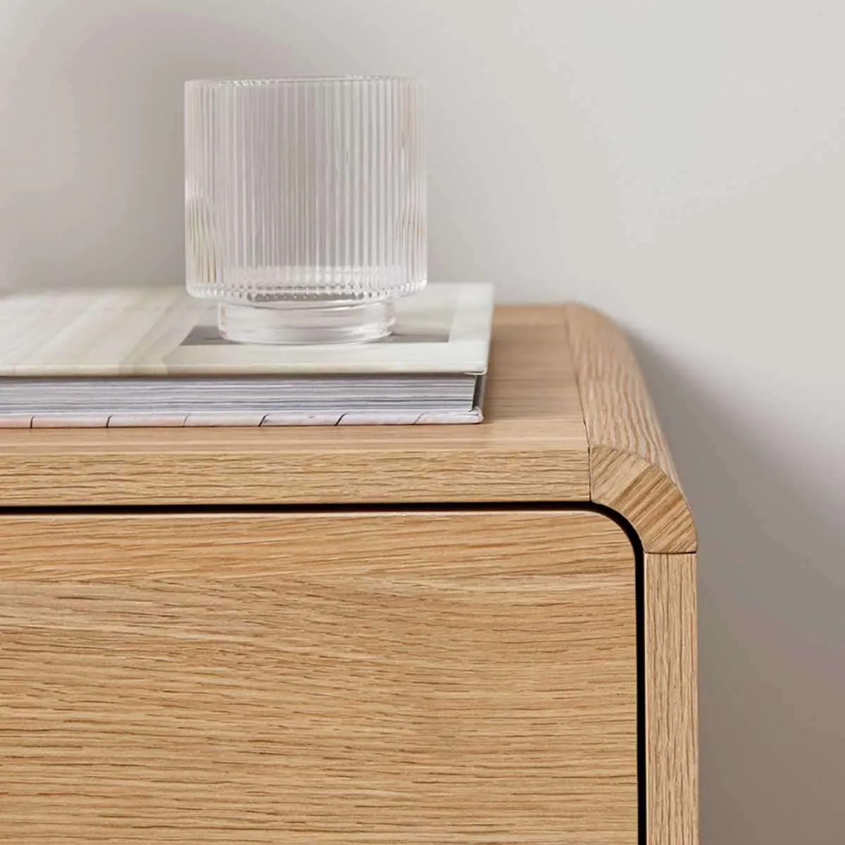 Owen Bedside Table - Natural