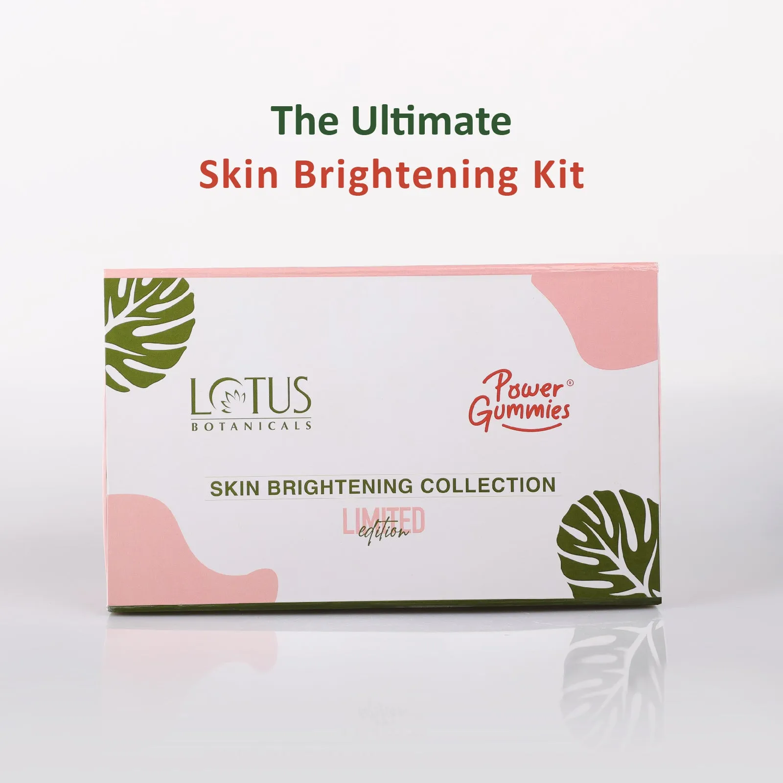 Power Gummies x Lotus Botanicals Skin Brightening Kit