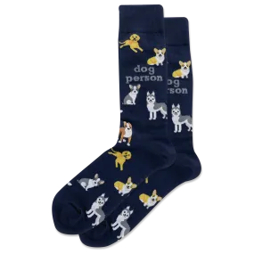 "Dog Person" Crew Socks by Hot Sox