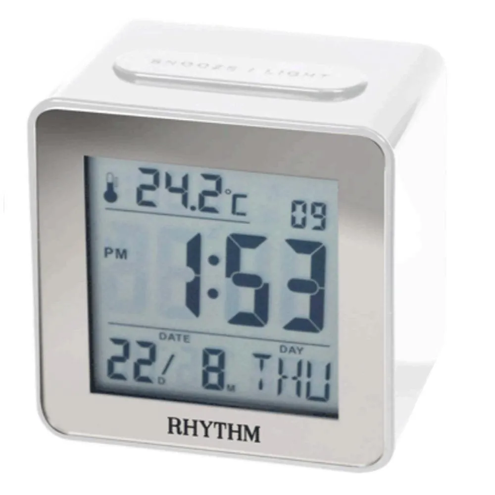 Rhythm LCD Beep Alarm Clock LCT076