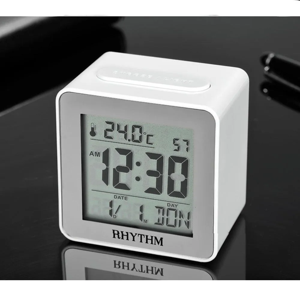 Rhythm LCD Beep Alarm Clock LCT076