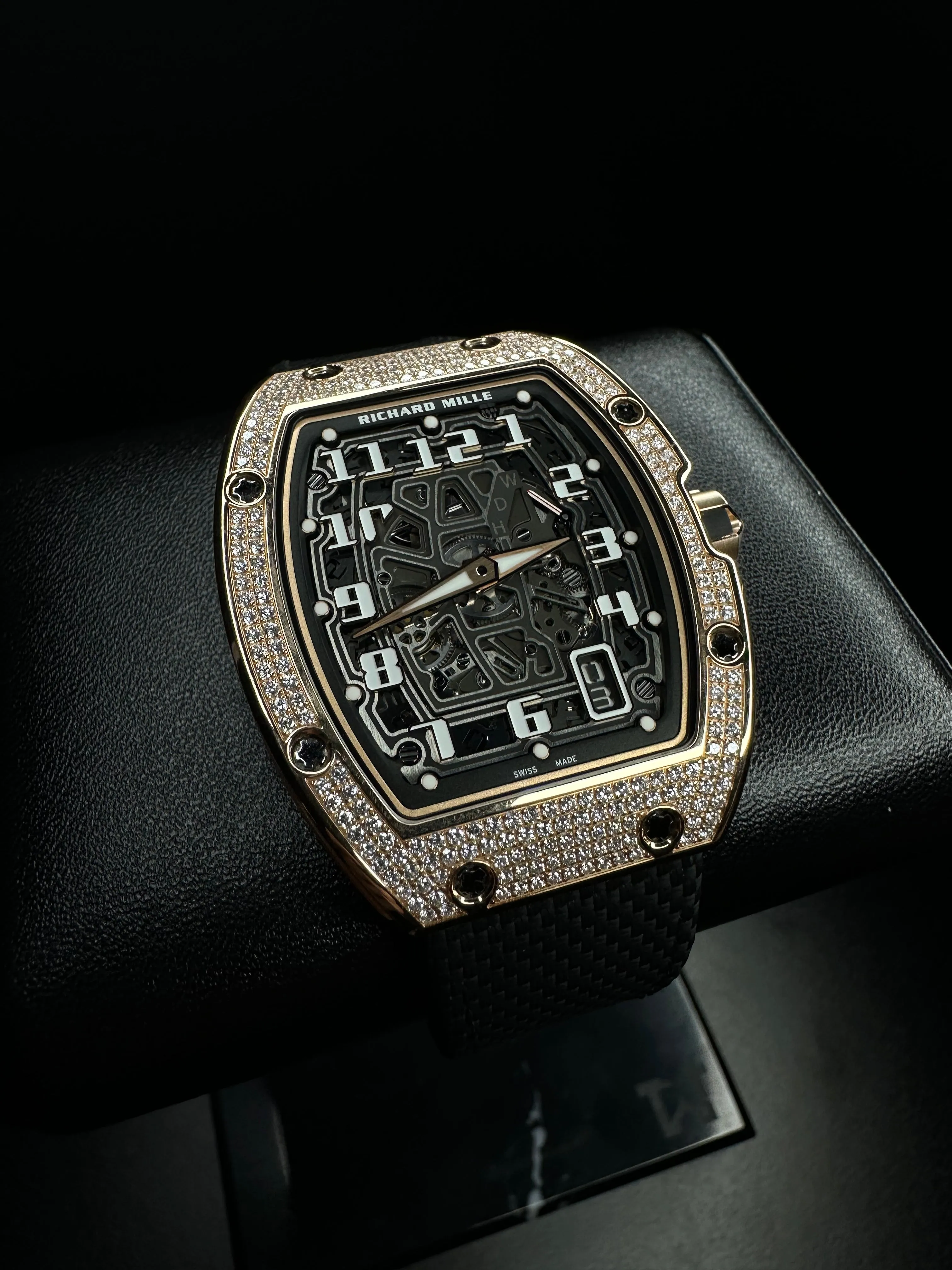 Richard Mille 67-01 Rose Gold Diamonds