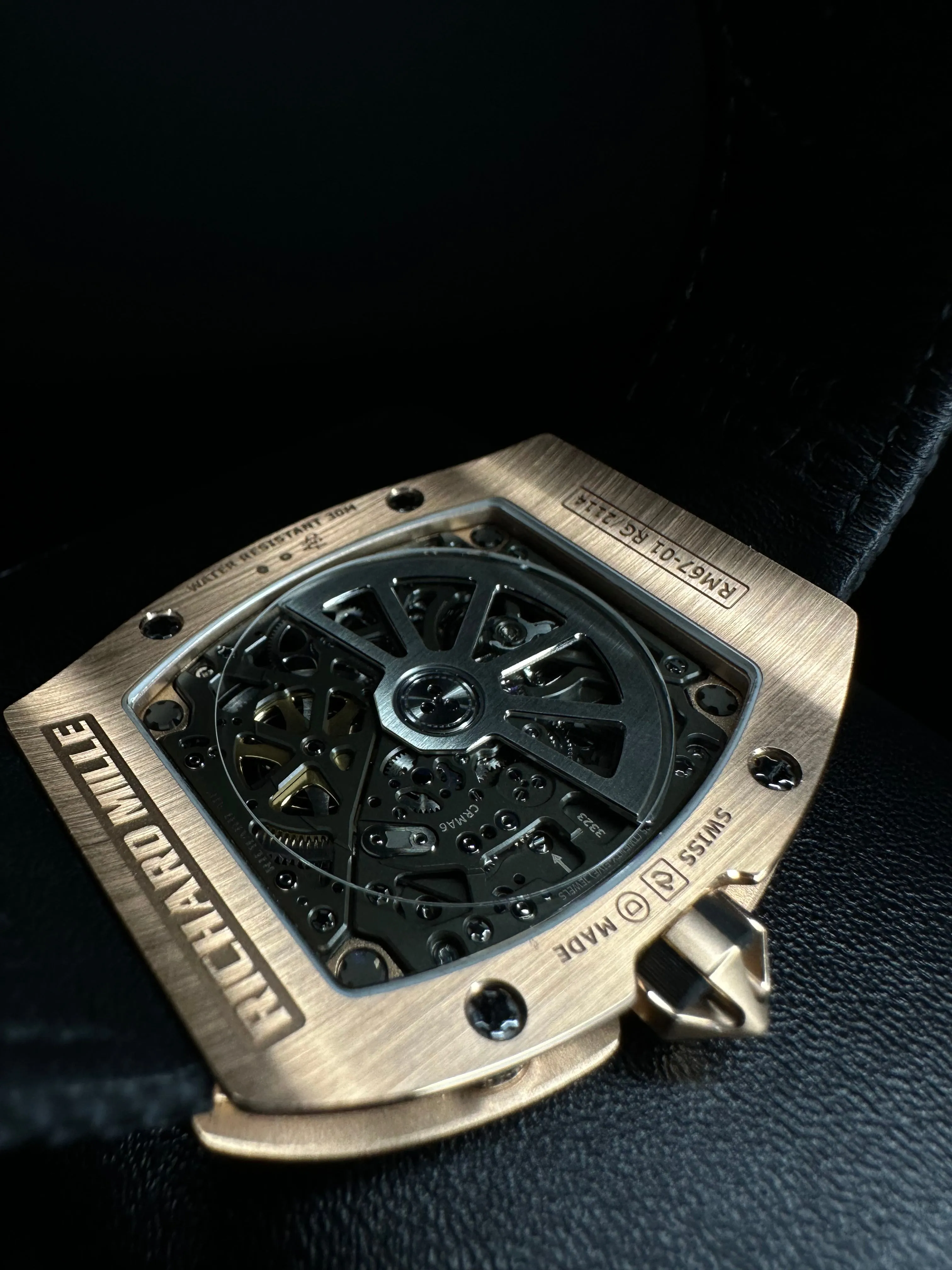 Richard Mille 67-01 Rose Gold Diamonds