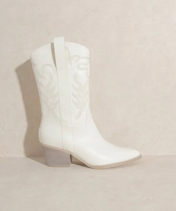 Sephira Embroidered Short Boot