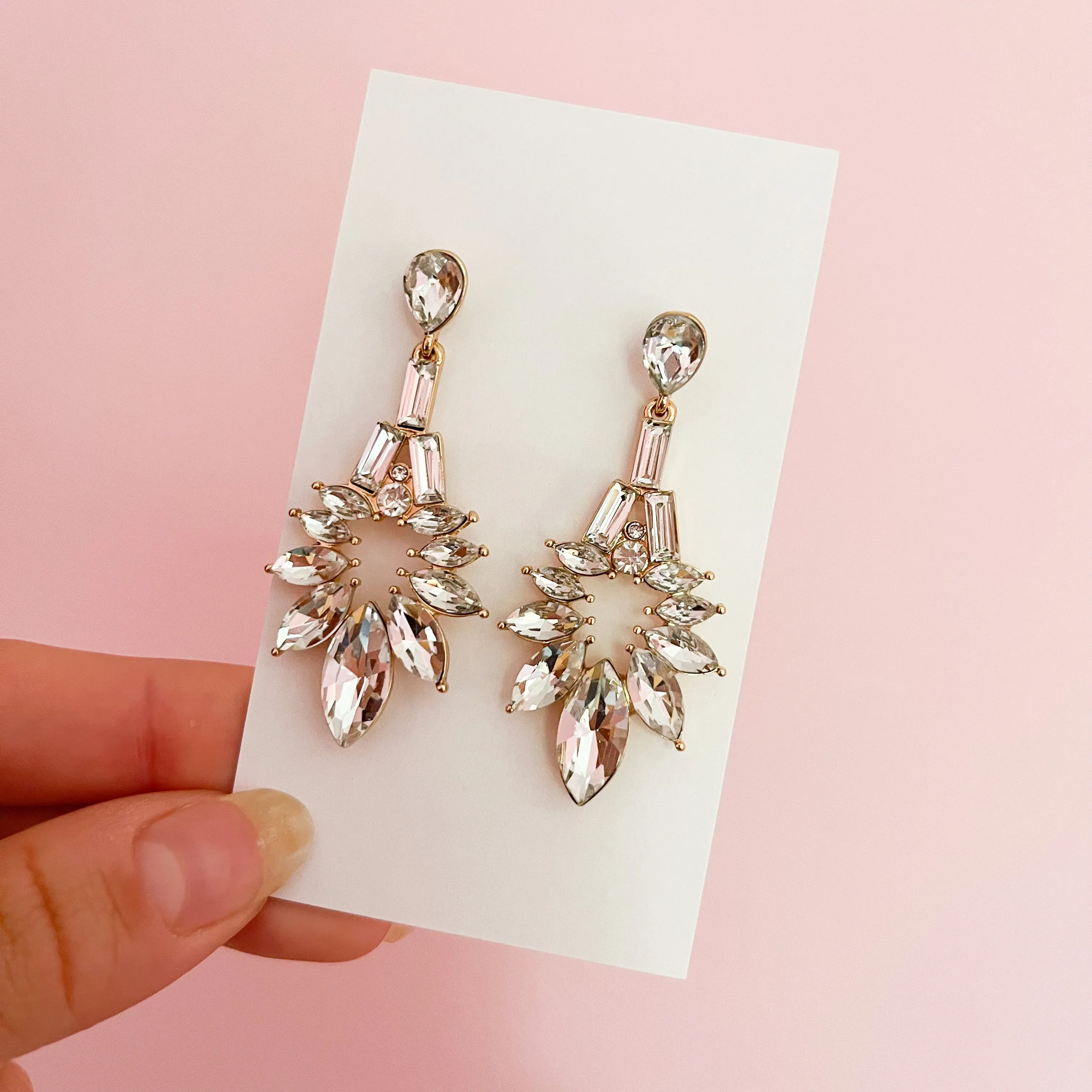 The Kari Wedding Earrings