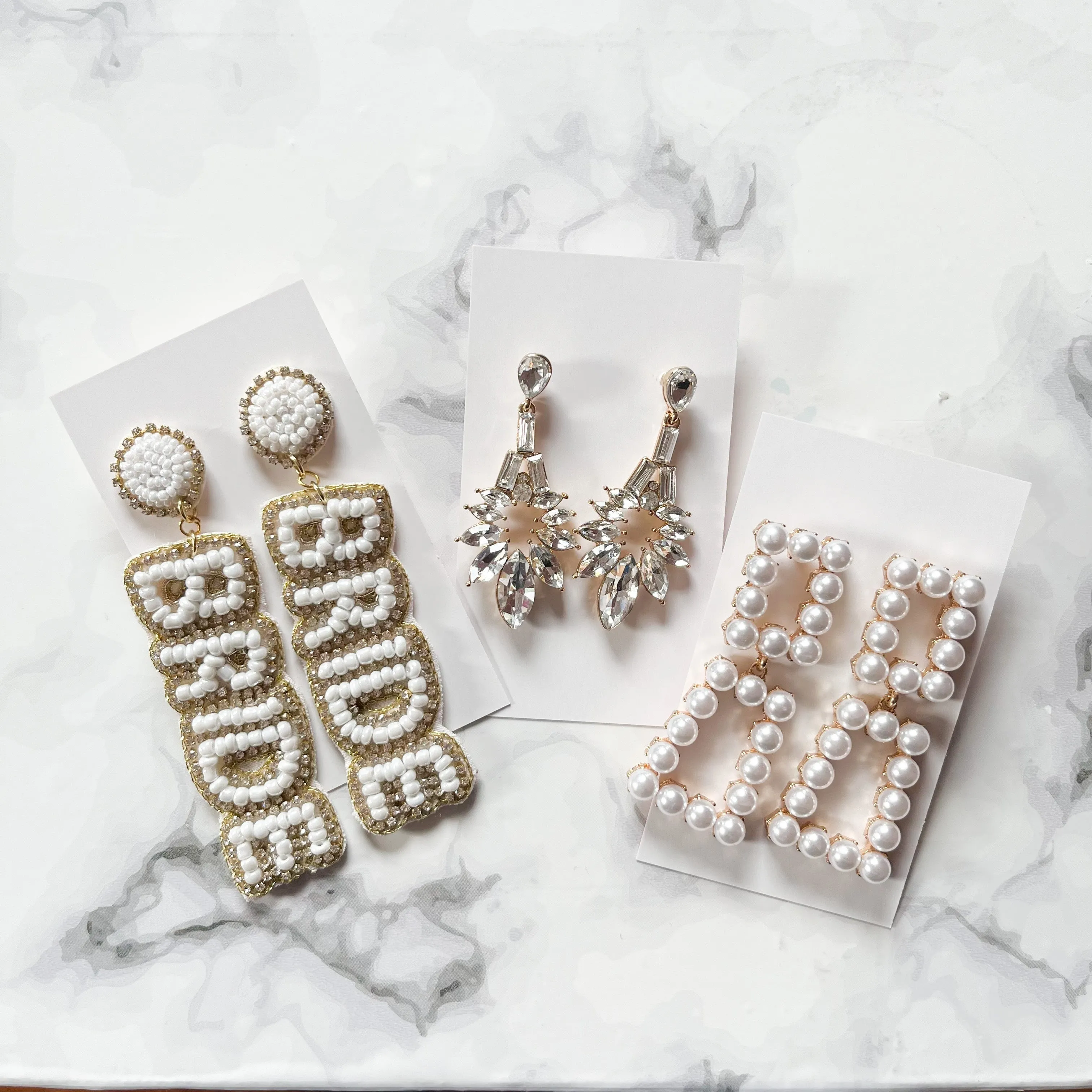 The Kari Wedding Earrings