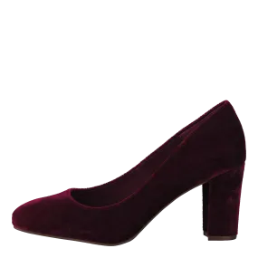 Velvet Pump OND17 40 Wine Red