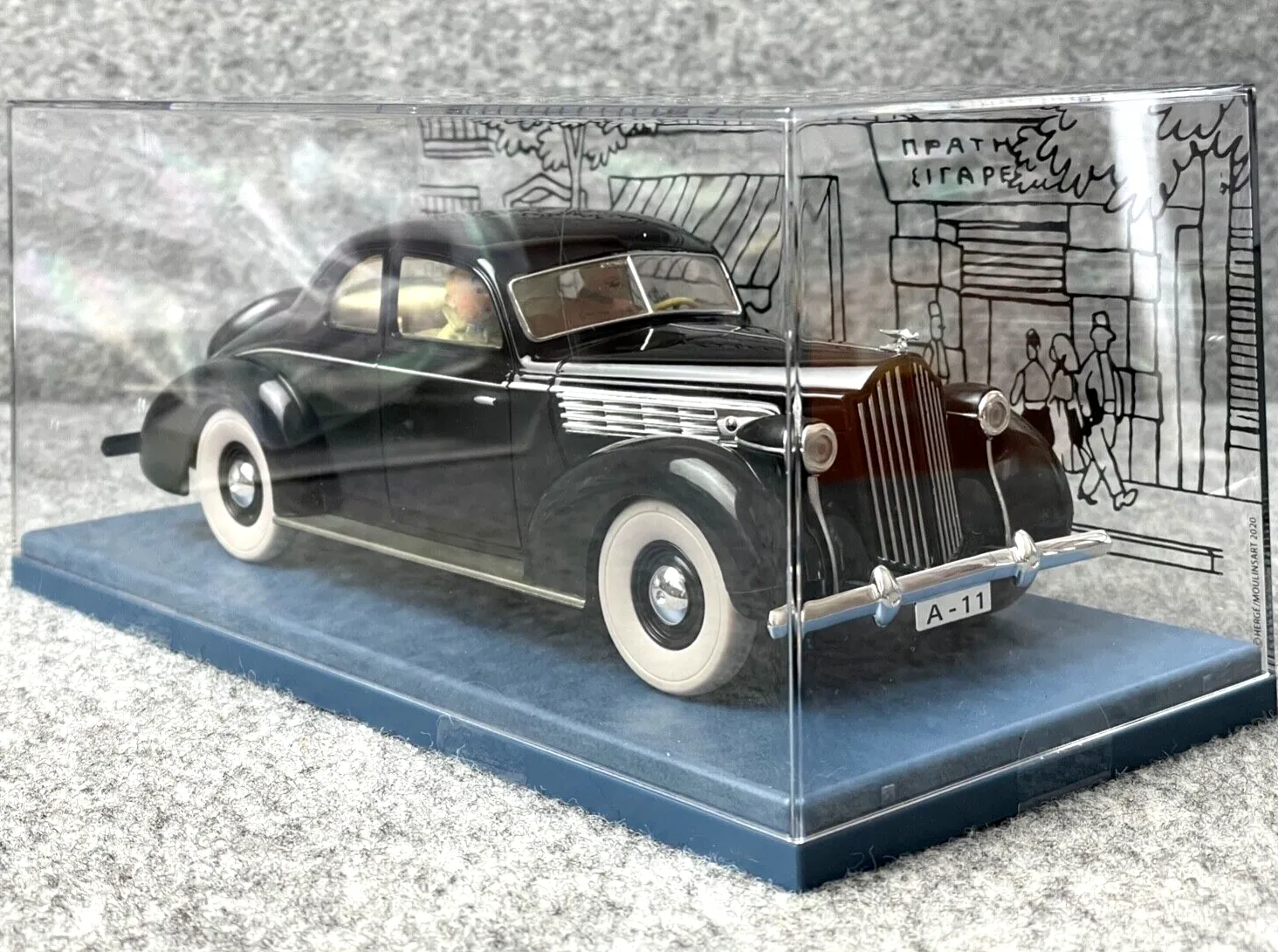 VOITURE TINTIN 1/24 29928 Packard 6: King Ottokars Sceptre Hachette car #28