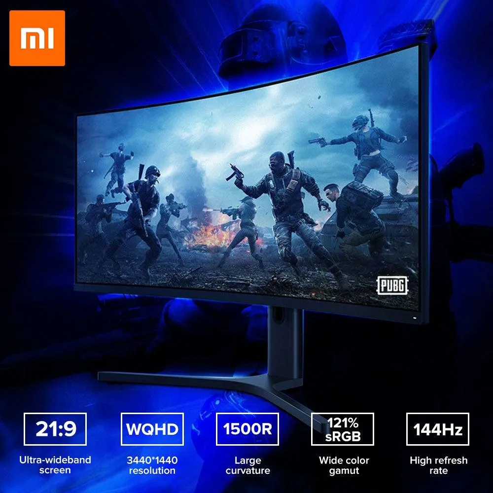 Xiaomi Mi Curve Display 34-inch Gaming Monitor